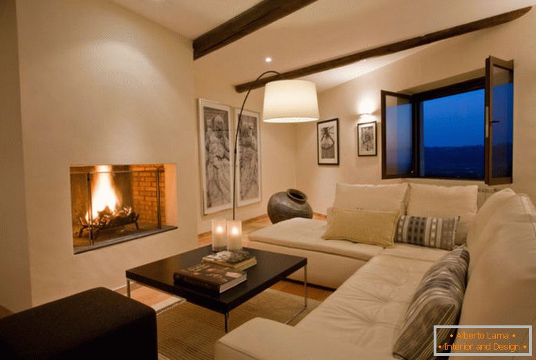 Nappali olasz stílusban - 75 kép design ötlet