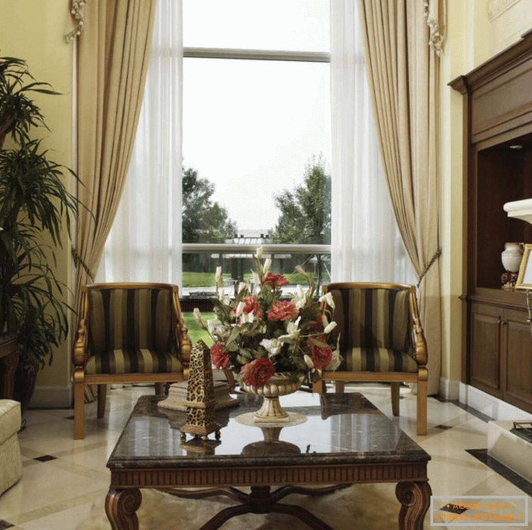 Barokk nappali - 75 fotó szokatlan design