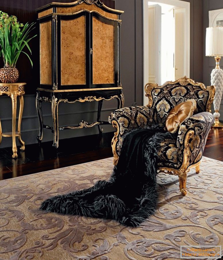 Barokk nappali - 75 fotó szokatlan design