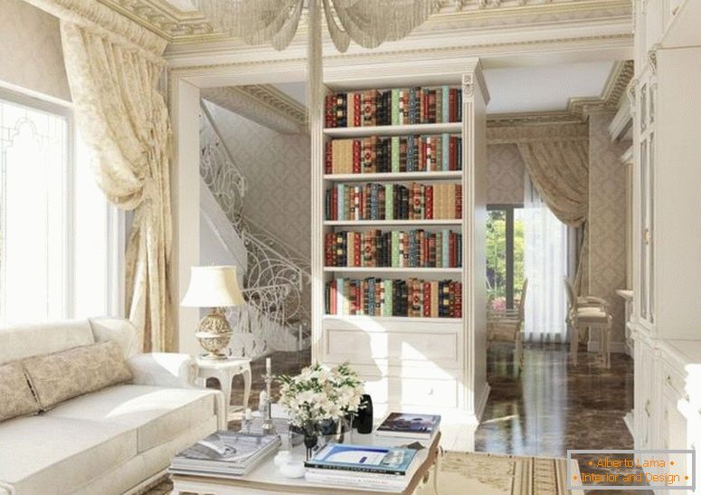 Provence stílusú nappali - 80 fotók szokatlan tervezési