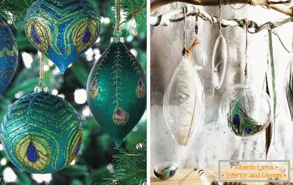 Karácsonyi dekoráció ötletek Peacock