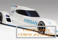 A koncepció a versenyautó elektromos ZEOD RC a Nissan