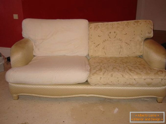 Kárpitozott bútorok elő- és utána kivágása, 15. fotó