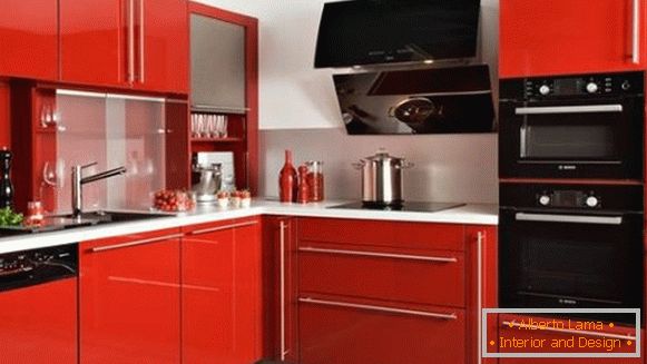 Red Black Kitchen fotó 27