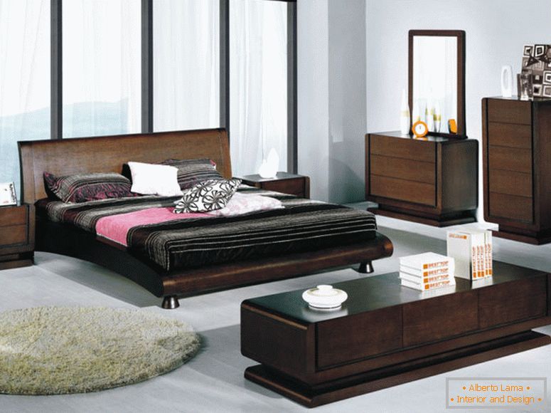 egyszerű és tágas szobás dekoráció-with-barna-fa-bútor-szerű hiúság-and-fiókok-kortárs-in-egyszerű színek