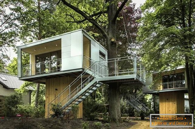 Szokatlan fa ház от Baumraum