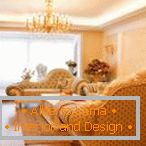 Luxus bútorok a nappaliban