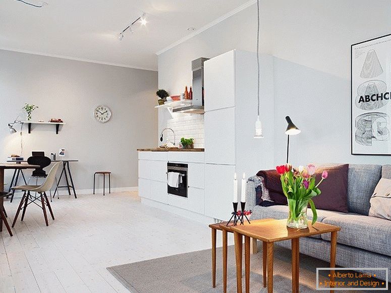 Modern stúdió apartman lenyűgöző designnal