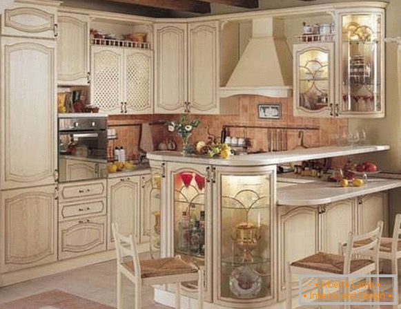 konyha modern klasszikus stílusban, fotó 43