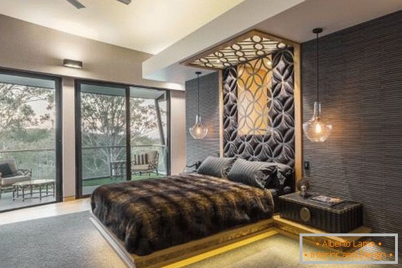 Hálószobai design - modern luxus fotó
